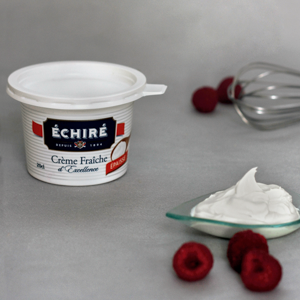 Crème fraîche d'excellence - Crème épaisse Echiré - Pot de 20cl - Echiré